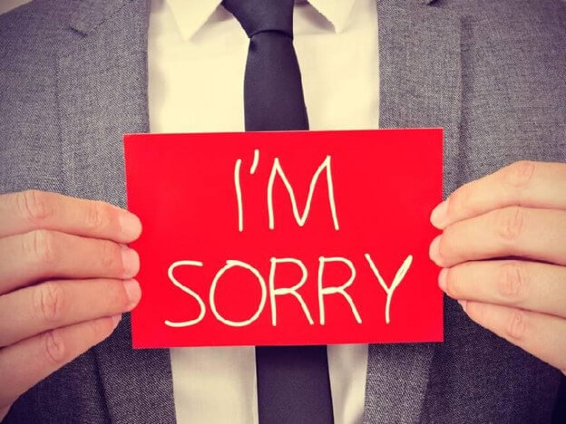 چه جملاتی یک عذرخواهی واقعی را نشان می‌دهد؟
