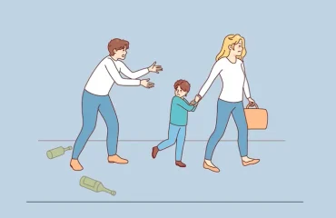 Addiction-and-divorce اعتیاد و طلاق: چگونه اعتیاد به مواد و اعتیاد رفتاری خانواده را ویران میکند