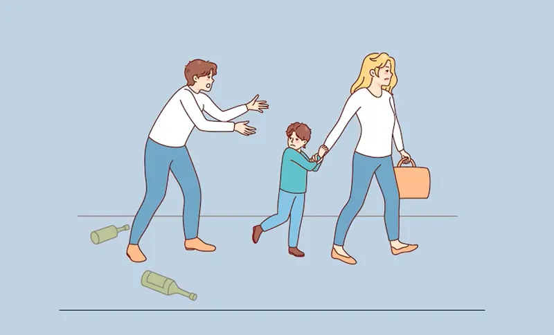 اعتیاد و طلاق: چگونه اعتیاد به مواد و اعتیاد رفتاری خانواده را ویران میکند